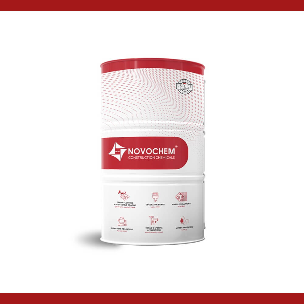 برميل وعاء مركب معالجة الخرسانة Novo Cure WB من ISM Group - غشاء معالجة مائي للخرسانة