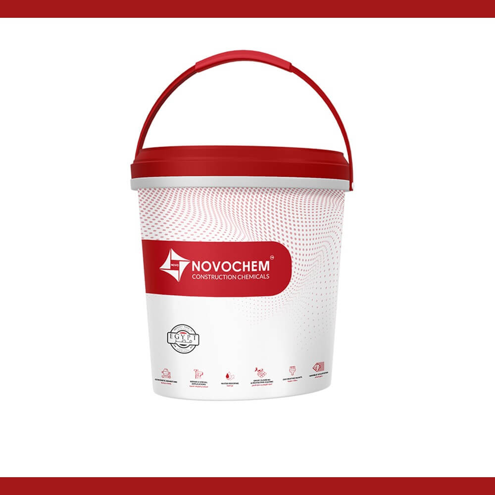 عبوة دهان نسيجي خارجي NOVO SHIELD من ISM Group - طلاء أكريليك عازل للواجهات