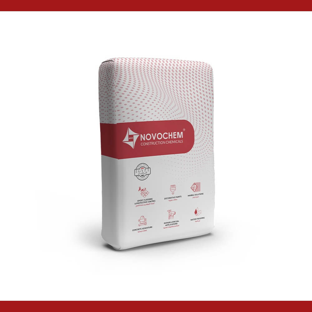 كيس مونة بلاط السيراميك الأبيض Novo Tile Grout من ISM Group - حشو فواصل سيراميك مقاوم للعفن